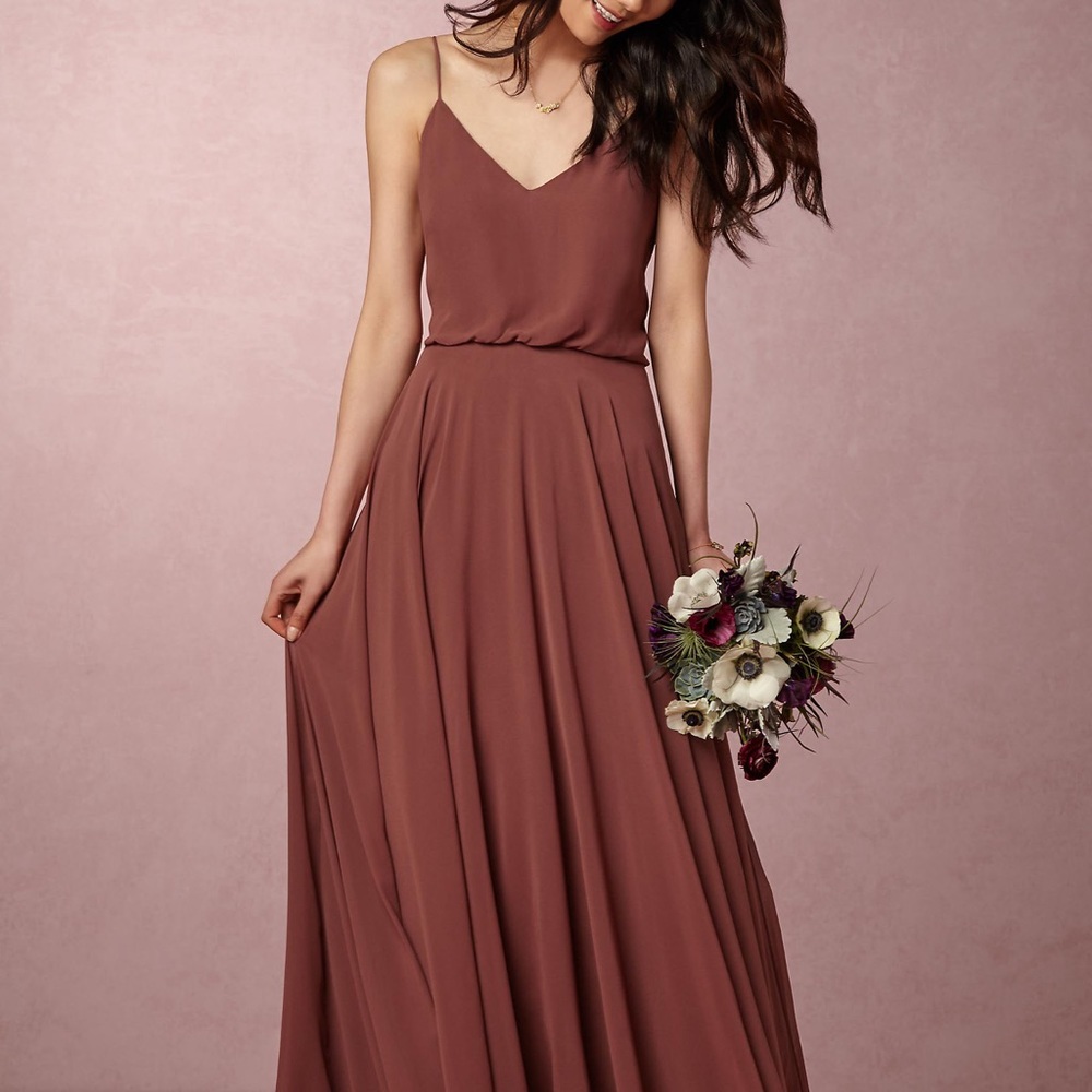 Bhldn Cinnamon Rose Jenny Yoo Inesse dress